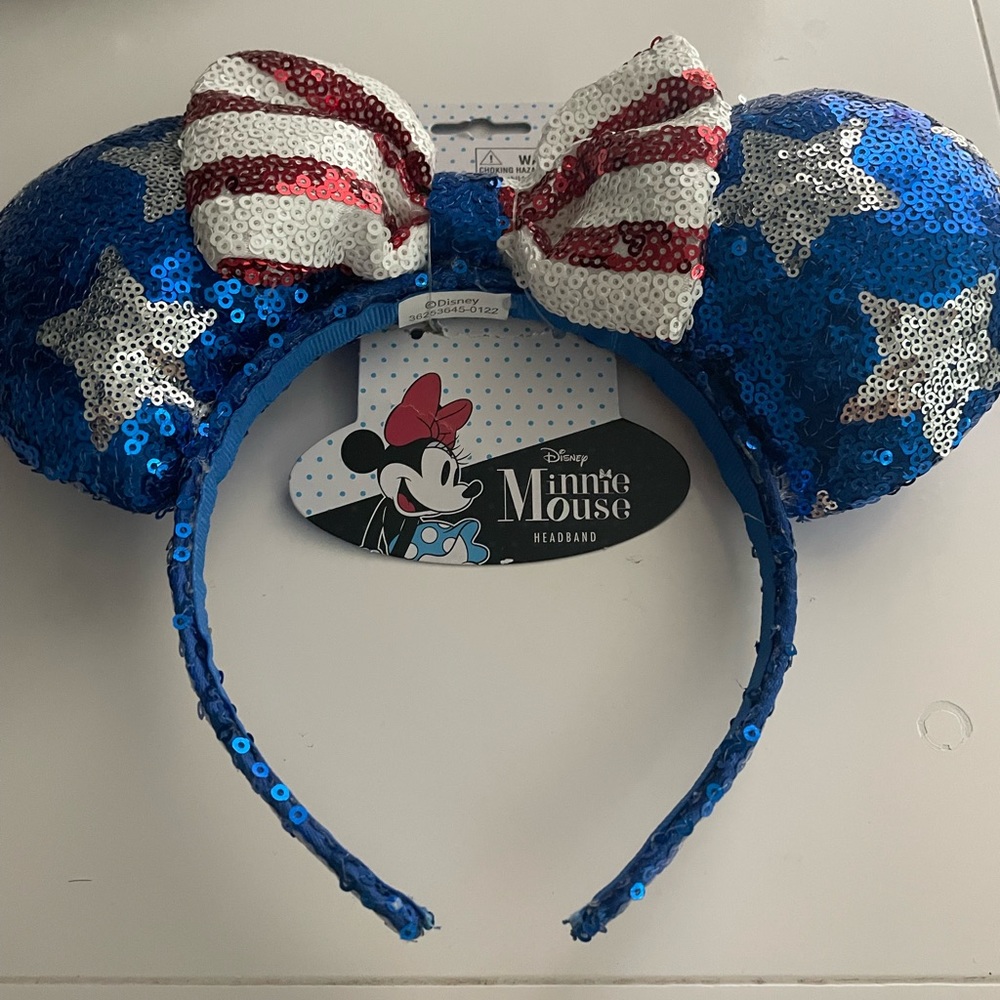 4th of July Disney Minnie Mouse headband